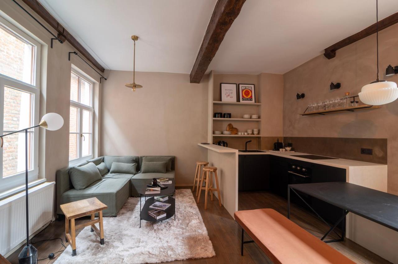 בריסל Lovely Triplex In The Heart Of Le Sablon מראה חיצוני תמונה